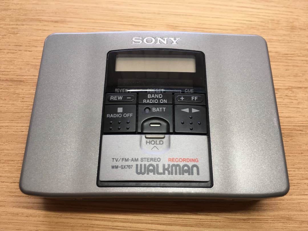 SONY　ソニー　ウォークマン　WM-GX707