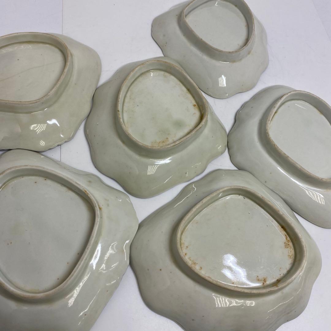 古伊万里　来付波に富士図　向付　21客　東K7-1215☆2F トヒコカ