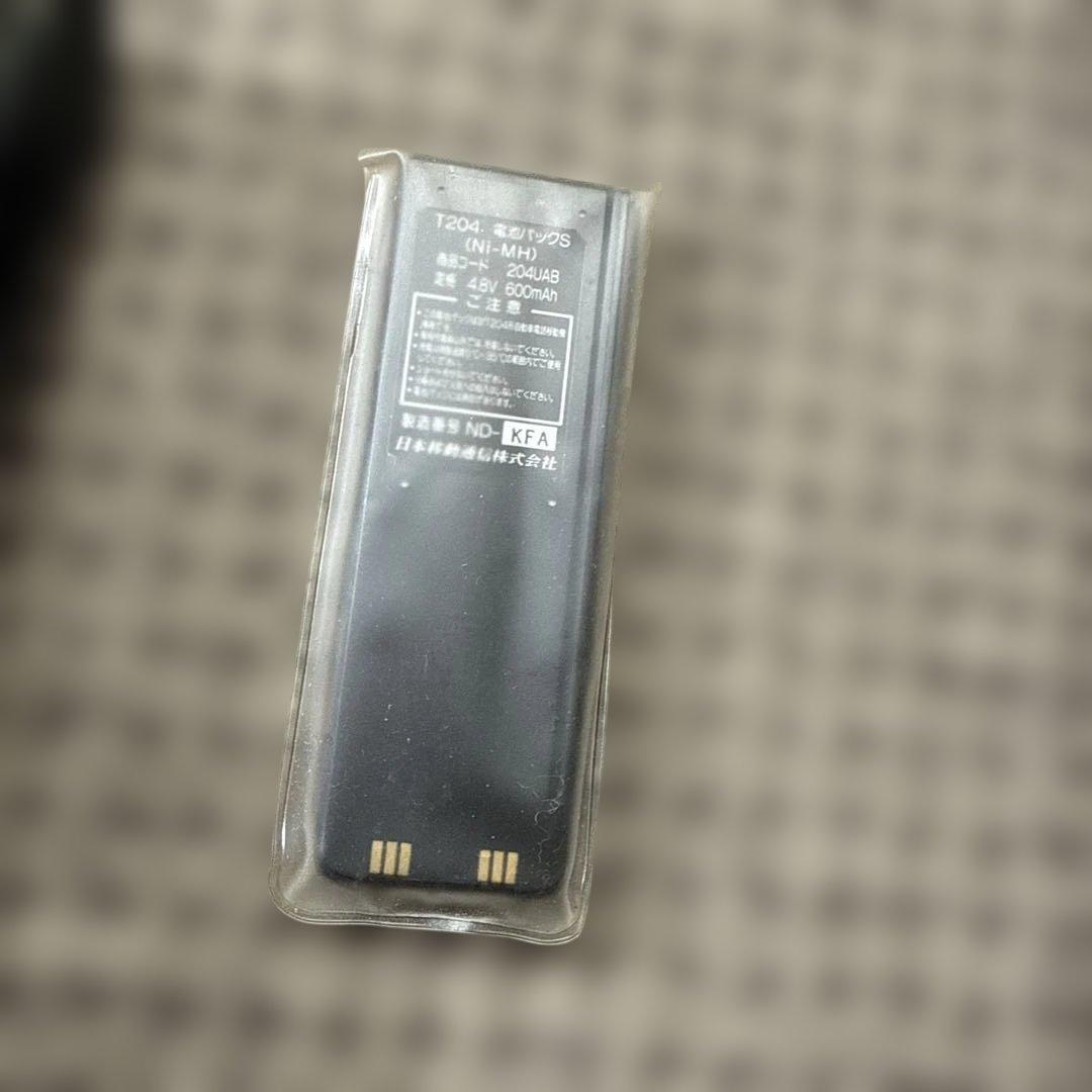 IDO T204本体+充電クレードル　ケース　予備バッテリー