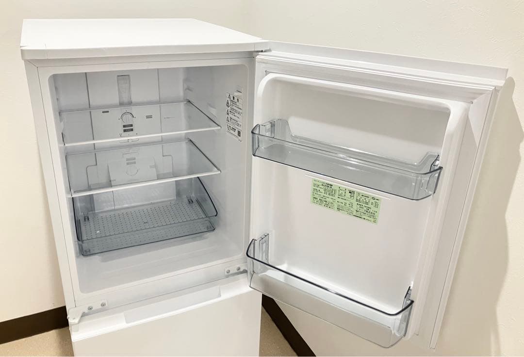 SHARPシャープノンフロン冷凍冷蔵庫SJ-D15K-W 2023年製
