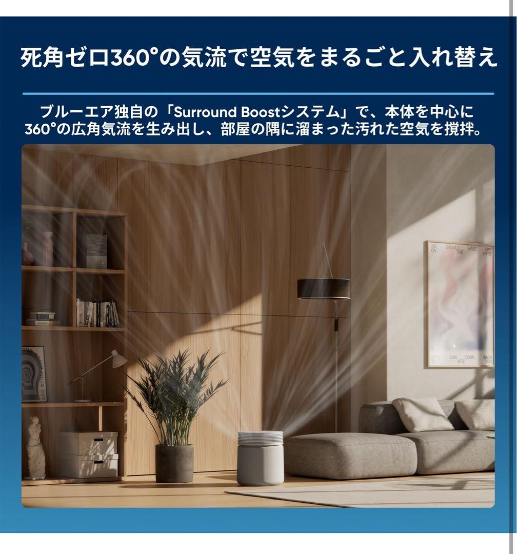 新品未開封 Blueair SP4i 空気清浄機 57畳対応 北欧デザイン