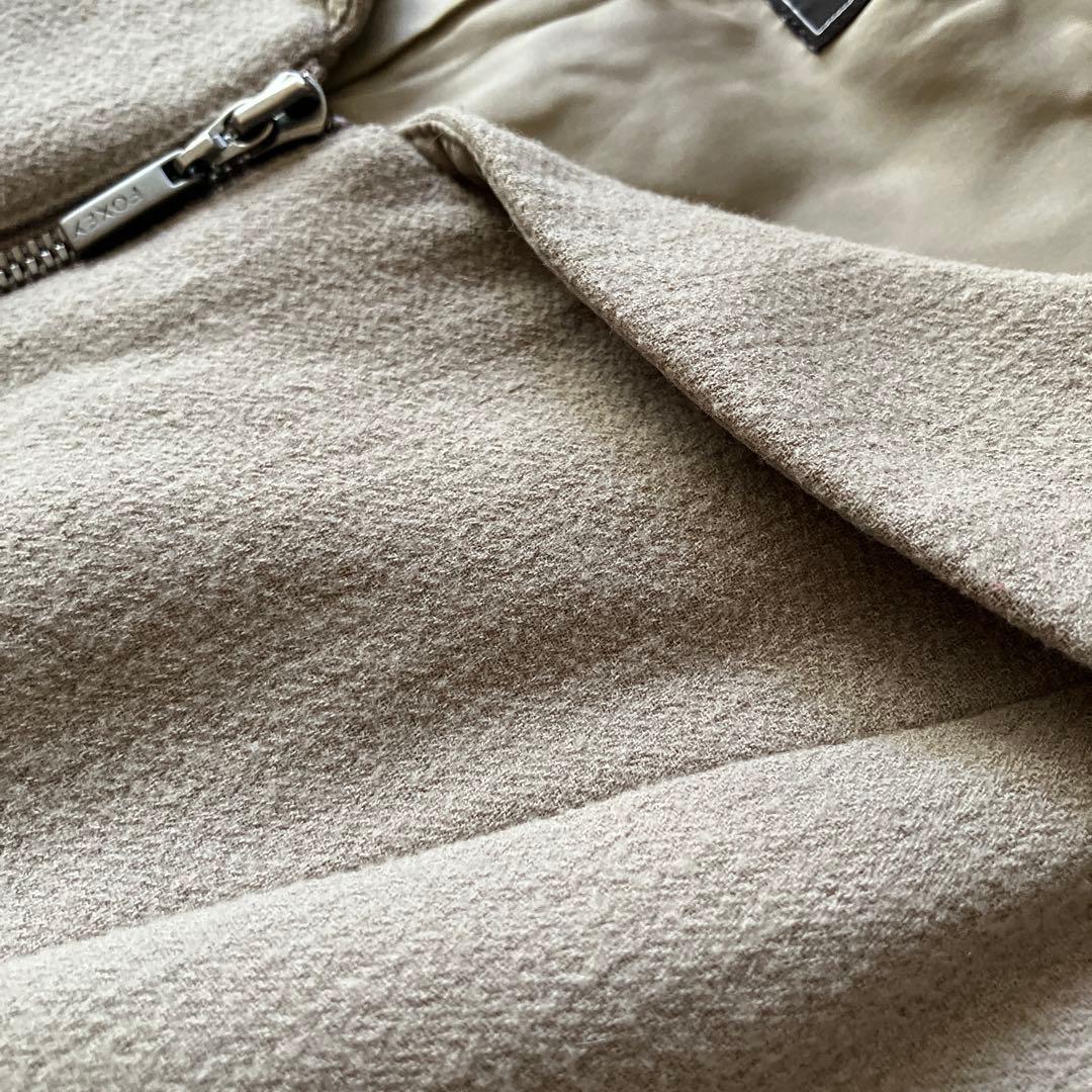 FOXEY フォクシーダブルジップワンピース　40