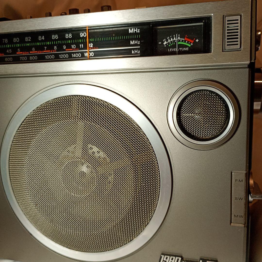 SONY ラジカセ　CF-1980V　動作品。 電源ケーブル付き