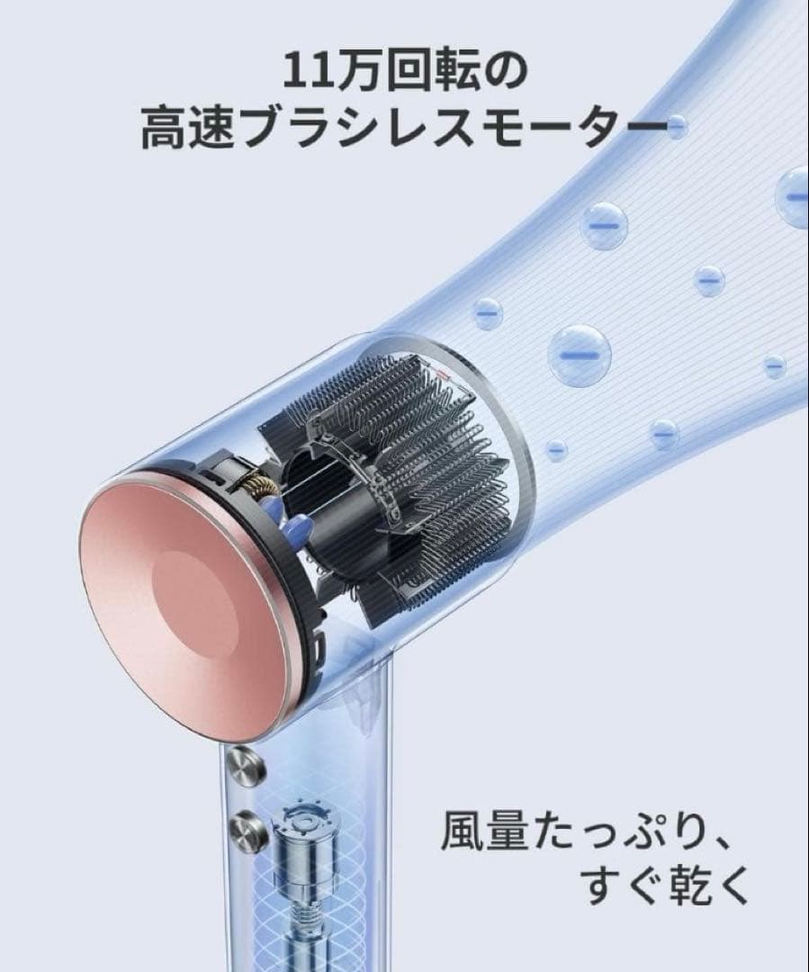 【新品未開封】Laifen ライフェン ドライヤー SWIFT マイナスイオン