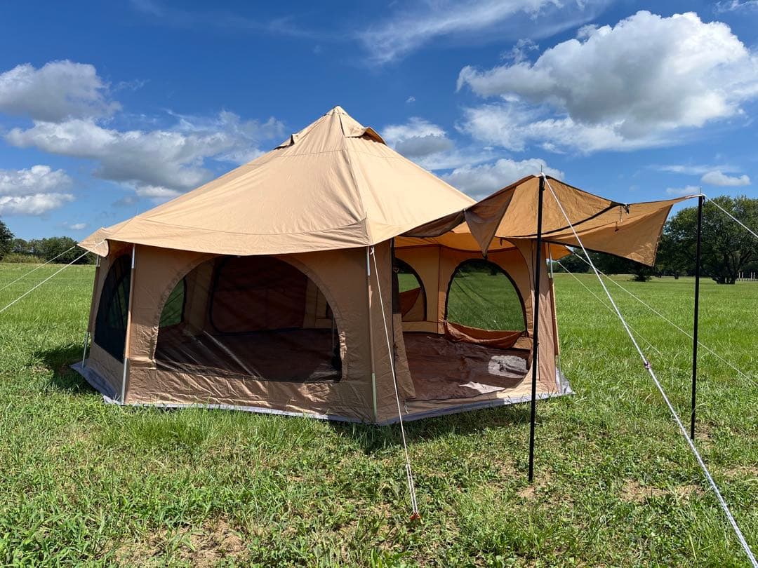 【廃盤品】DOD タケノコテントT8-495-TN グランドシート付き