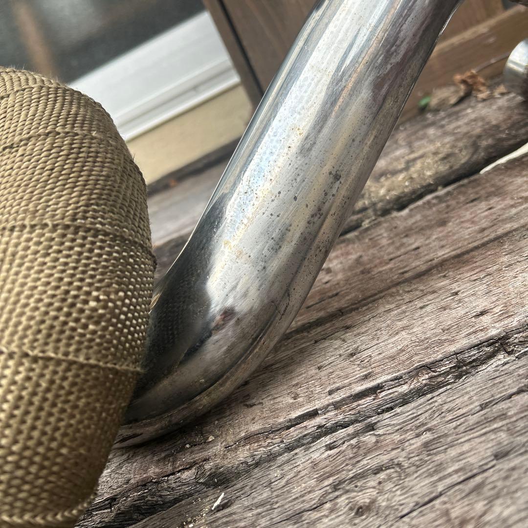 ドラッグスター400 アメリカンドラッガーズ製 ストレッチパイプマフラー