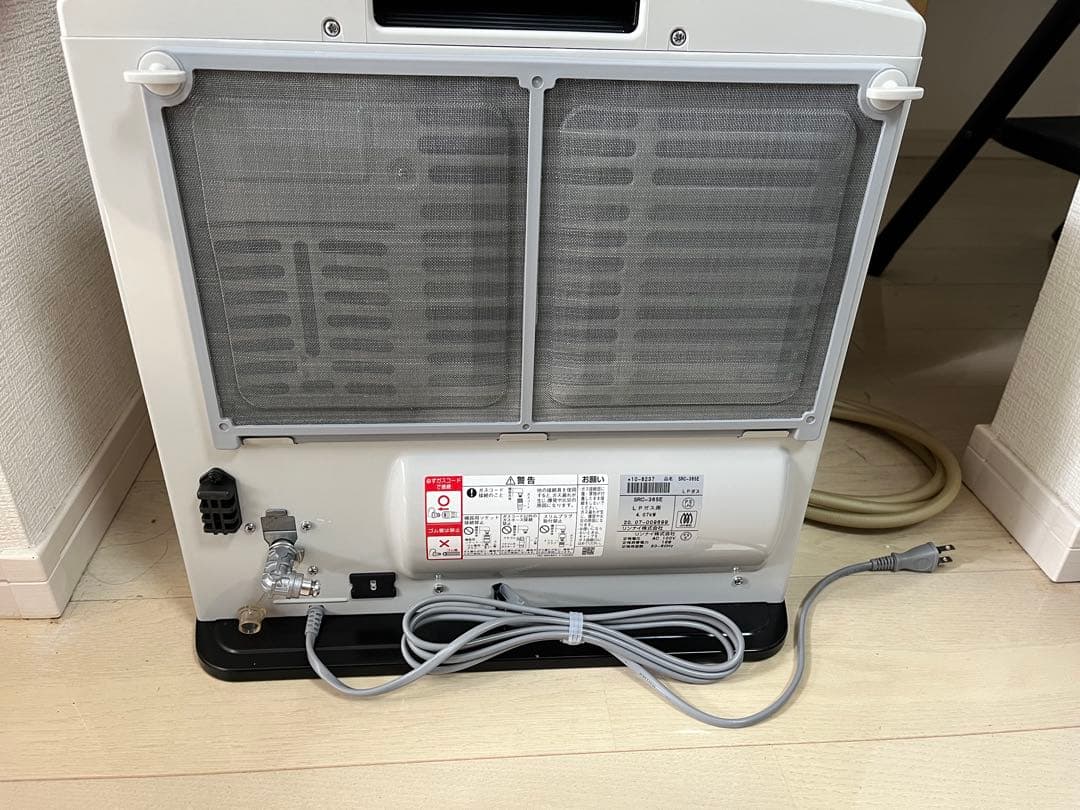 RinnaiリンナイガスファンヒーターSCR−365-E未使用　ホワイト