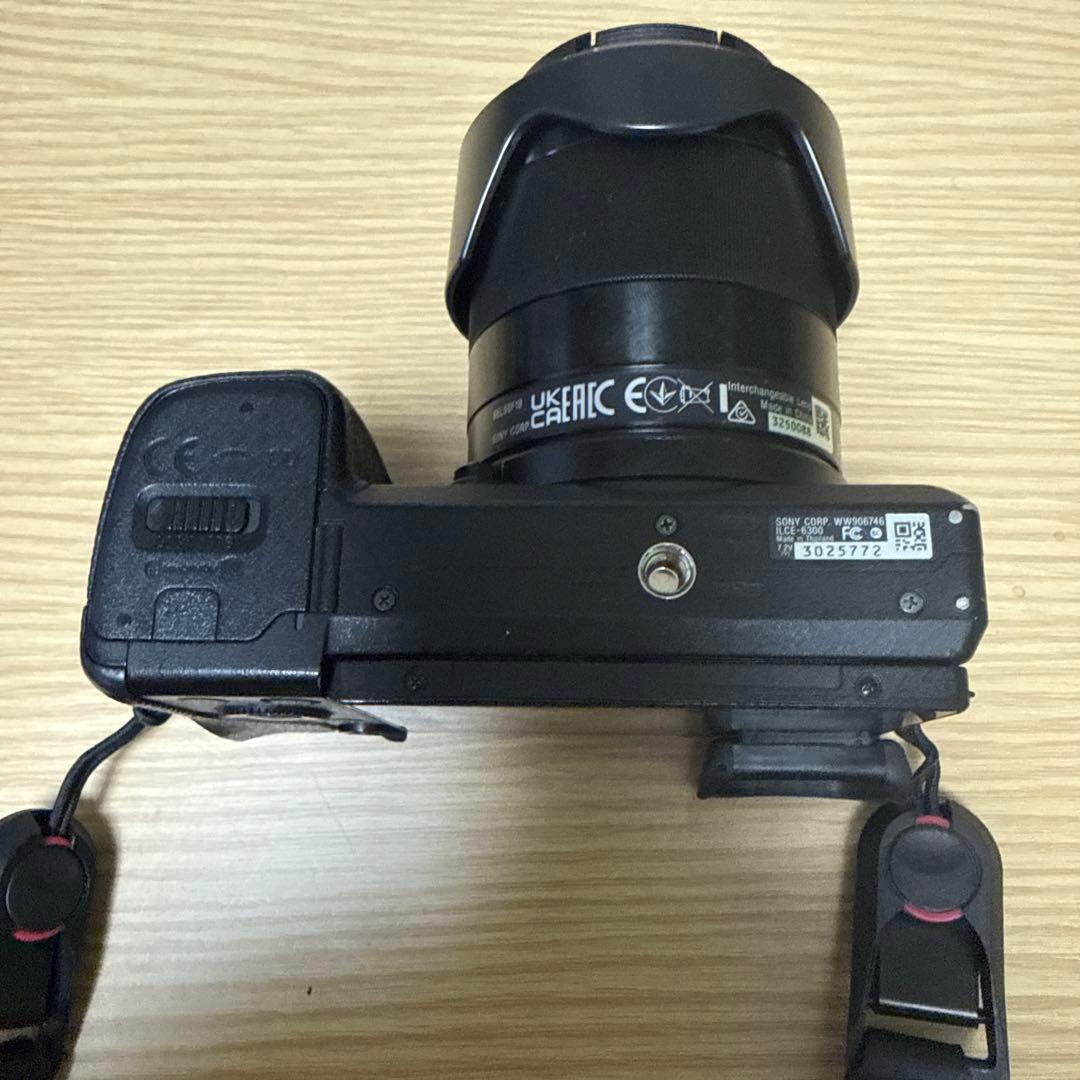 最終価格SONY α6300 ミラーレスカメラ 単焦点レンズ×3 バッテリー×2