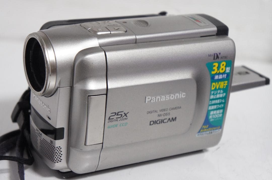 NV DS5【動作品】 Panasonic MiniDVビデオカメラ 328