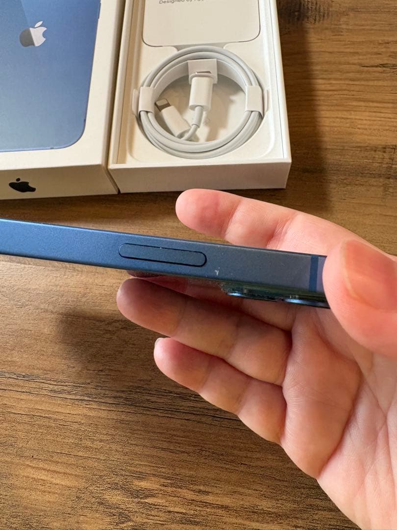 【美品】Apple iPhone13mini 128GB ブルー