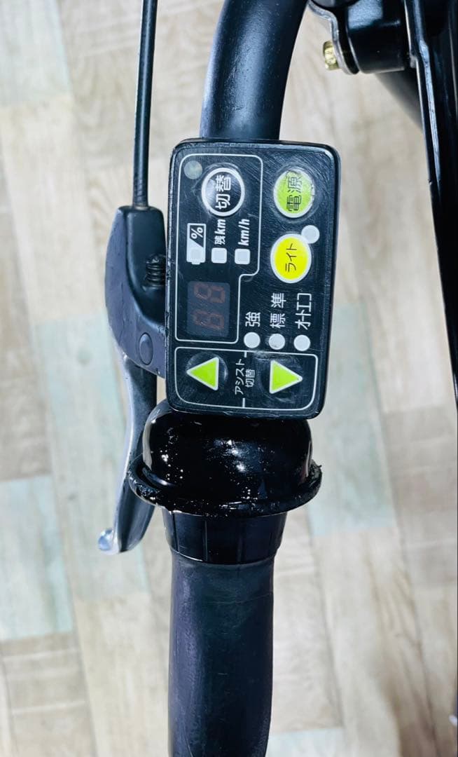 超特価！アンジェリーノ12AH⭐️ブリヂストン子供乗せ電動アシスト自転車Y2388