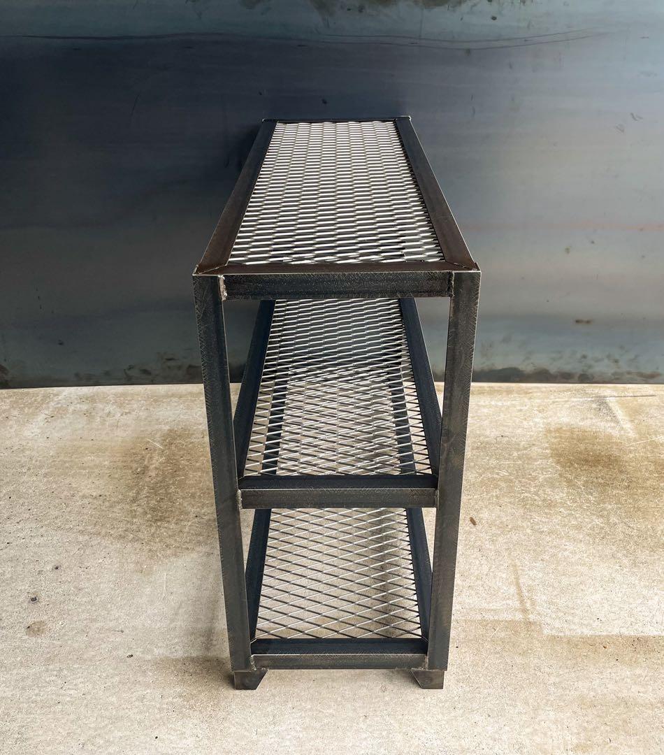 アイアンラック［3段仕様］　アイアン家具　洋服棚　インダストリアル