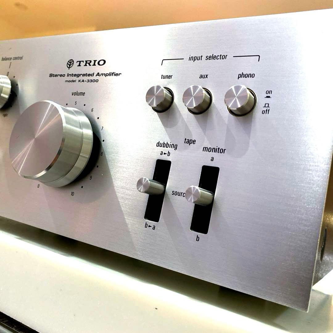 TRIO プリメインアンプ KA-3300 動作品トリオ