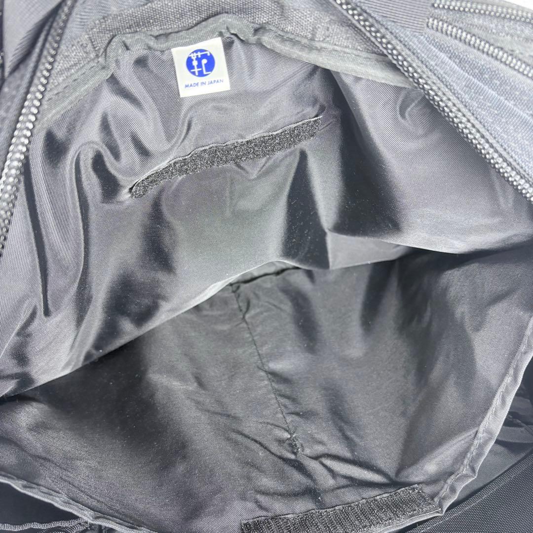 極美品 PORTER 2WAYブリーフケース 黒 A4可 ビジネス 未使用級