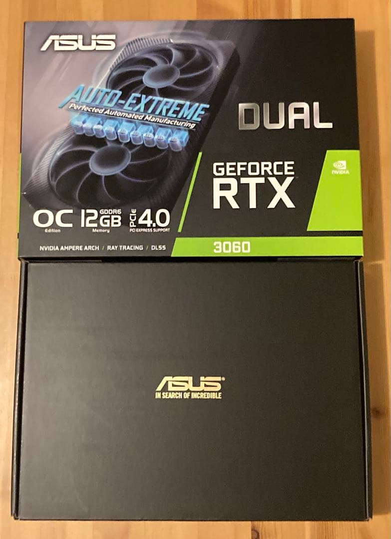 グラフィックボード・グラボ・ビデオカード ASUS NVIDIA RTX3060DUAL-RTX3060-O12G-V2