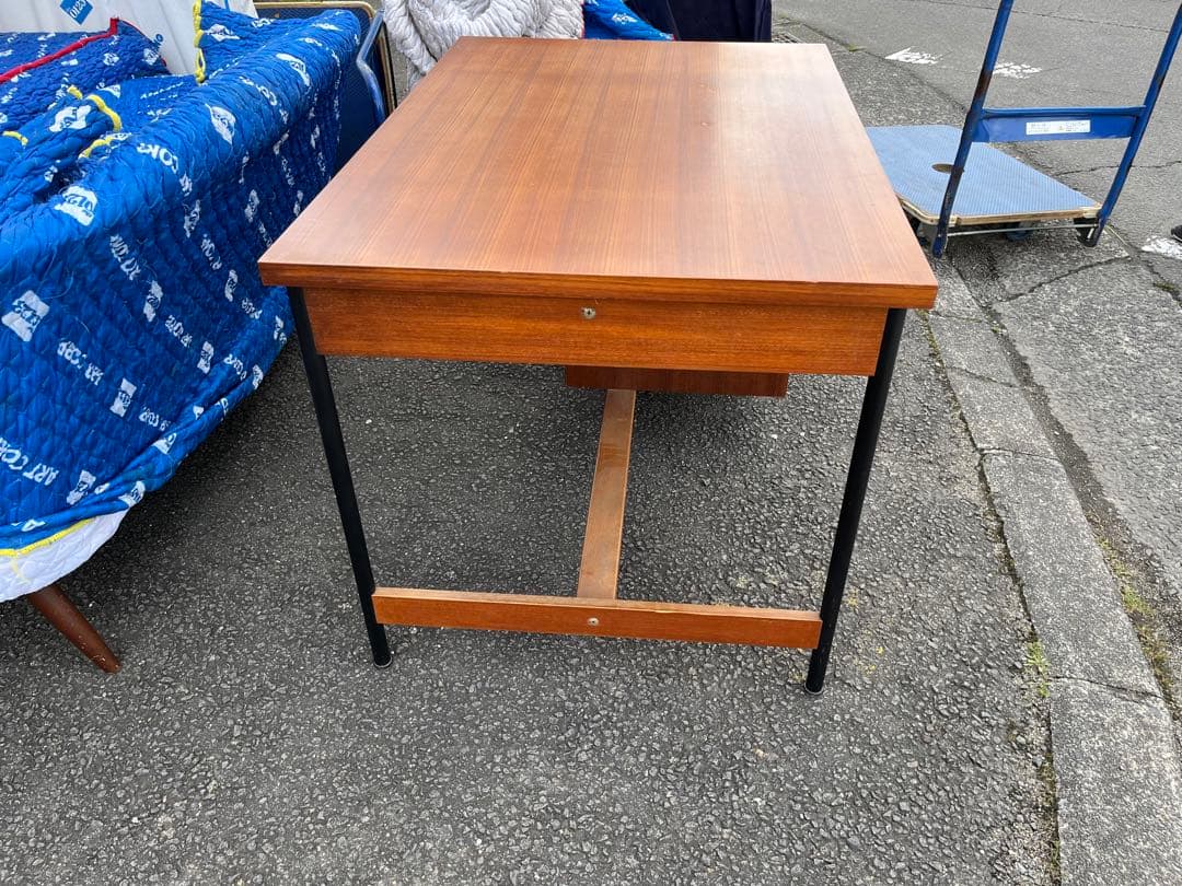 【ビンテージ】天童木工 ビンテージ デスク 机　チーク材　送料込み