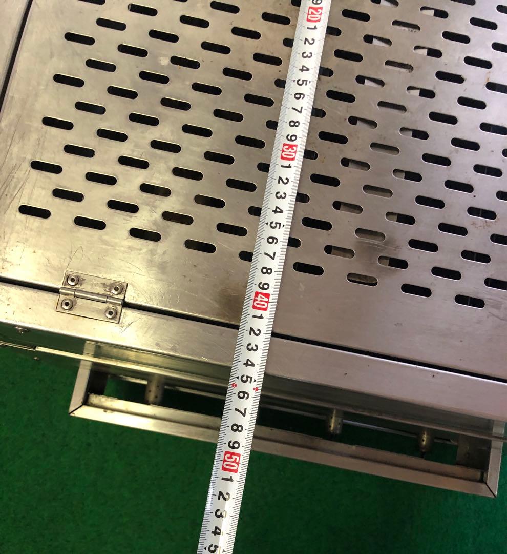 (引き取り限定)北沢産業　LPガス　上火グリラー、魚、肉、ステーキ等の焼き台