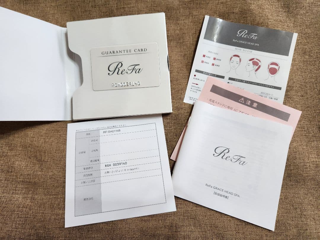 c*3様 【未使用】ReFa⭐正規品⭐リファグレイスヘッドスパ⭐全身マッサージャ