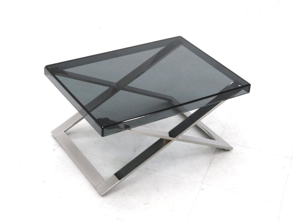 展示品　ポルトローナフラウ　ガラス　サイドテーブル　コーヒーテーブル　高級