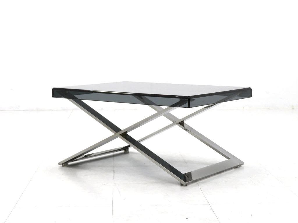 展示品　ポルトローナフラウ　ガラス　サイドテーブル　コーヒーテーブル　高級