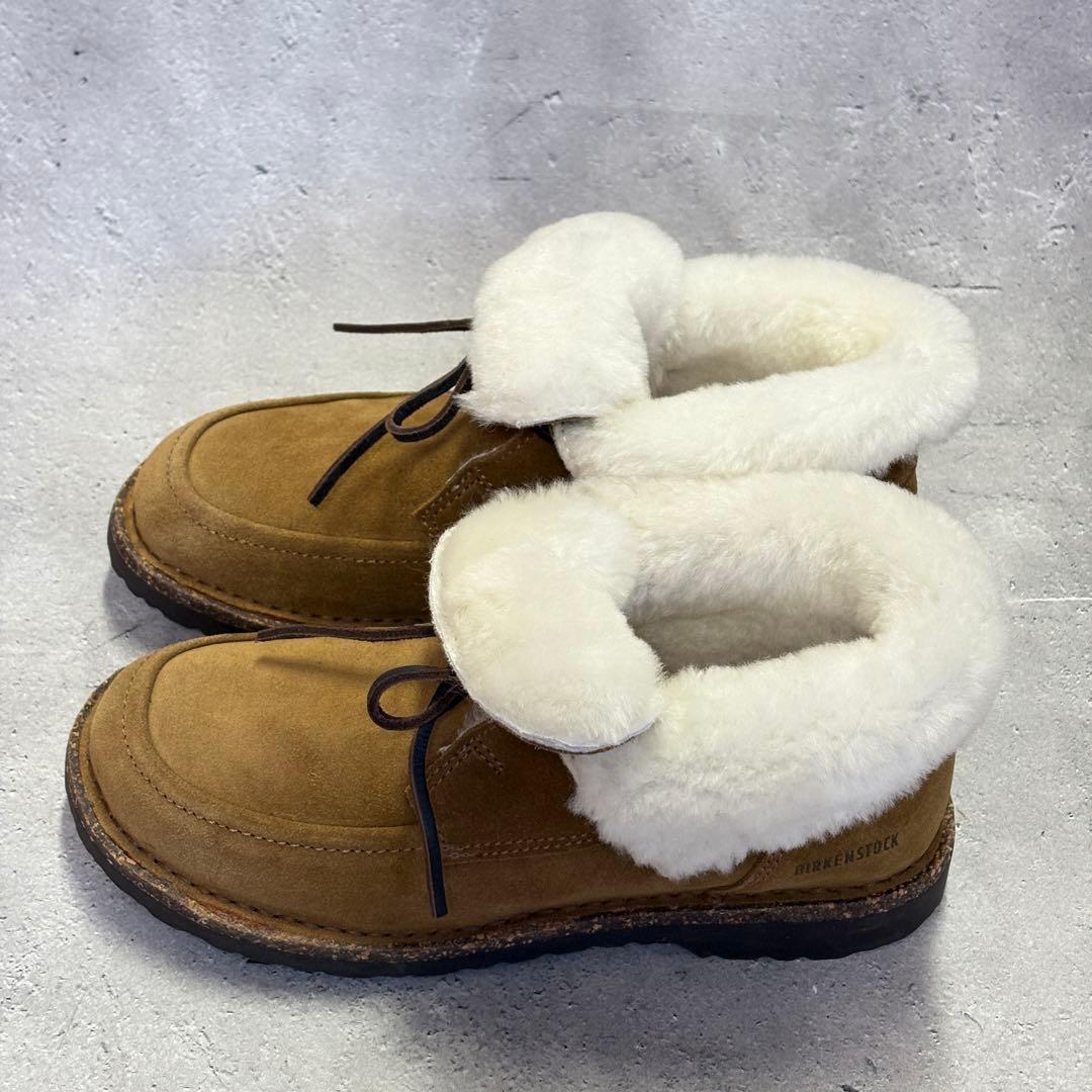 未使用級　ビルケンシュトック (24) ムートンブーツ　バッキー　BAKKI