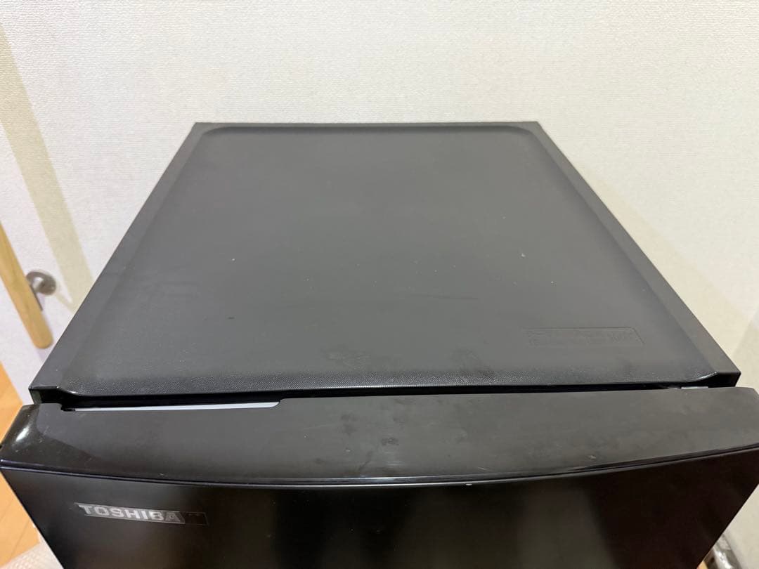 東芝 冷蔵庫153L ブラック GR-S15BS (K) 2ドア 右開き