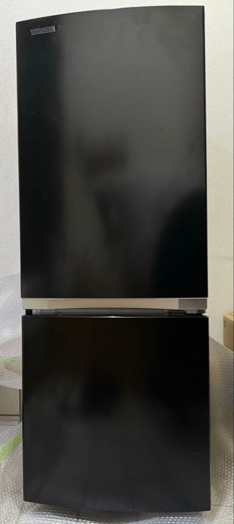 東芝 冷蔵庫153L ブラック GR-S15BS (K) 2ドア 右開き