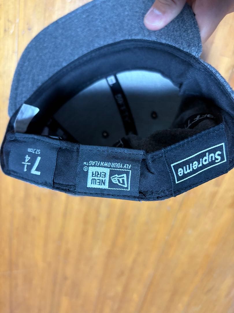 SupremeNewEra BoxLogo 59FIFTY 71/4国旗フラッグ