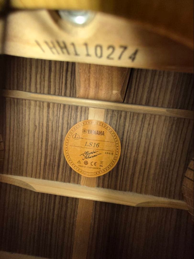 【Ryu】美品　YAMAHA LS16ARE アコースティックギター