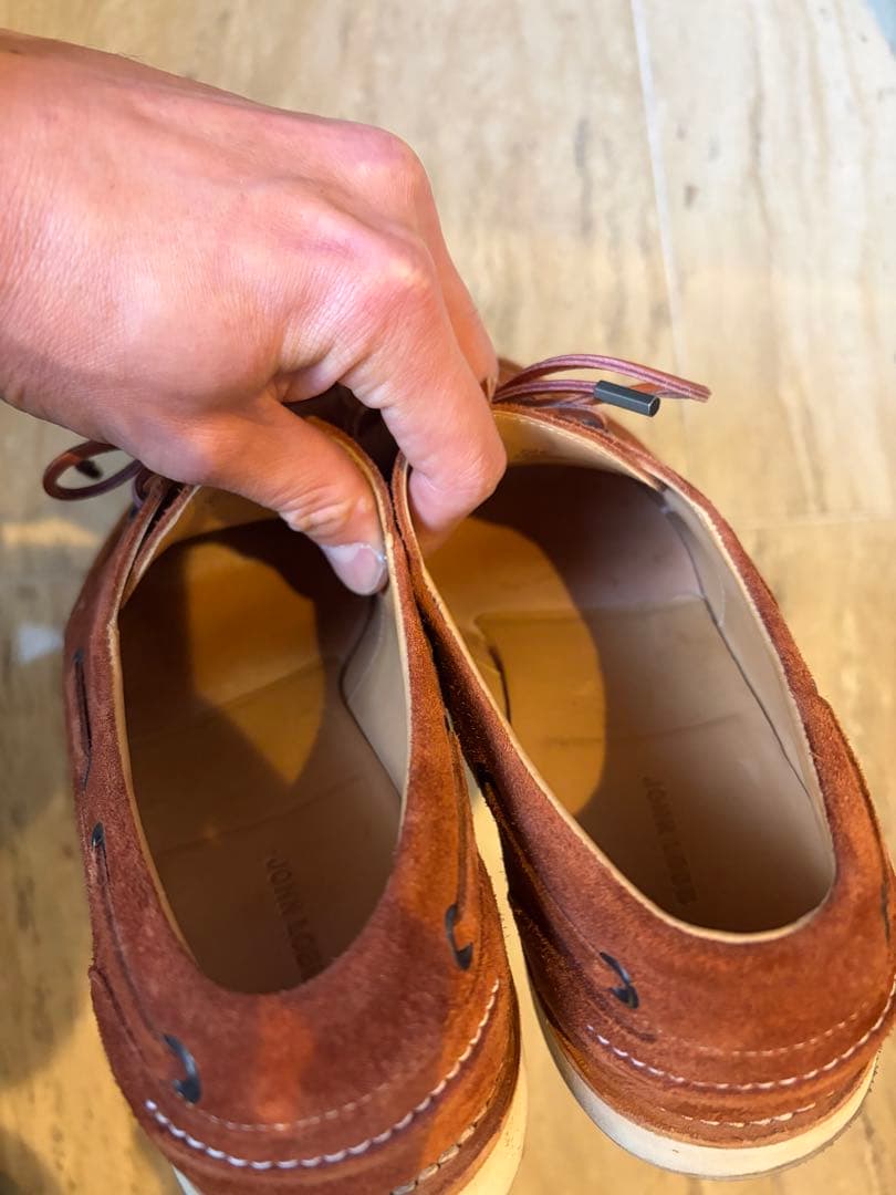 ジョンロブ　デッキシューズ