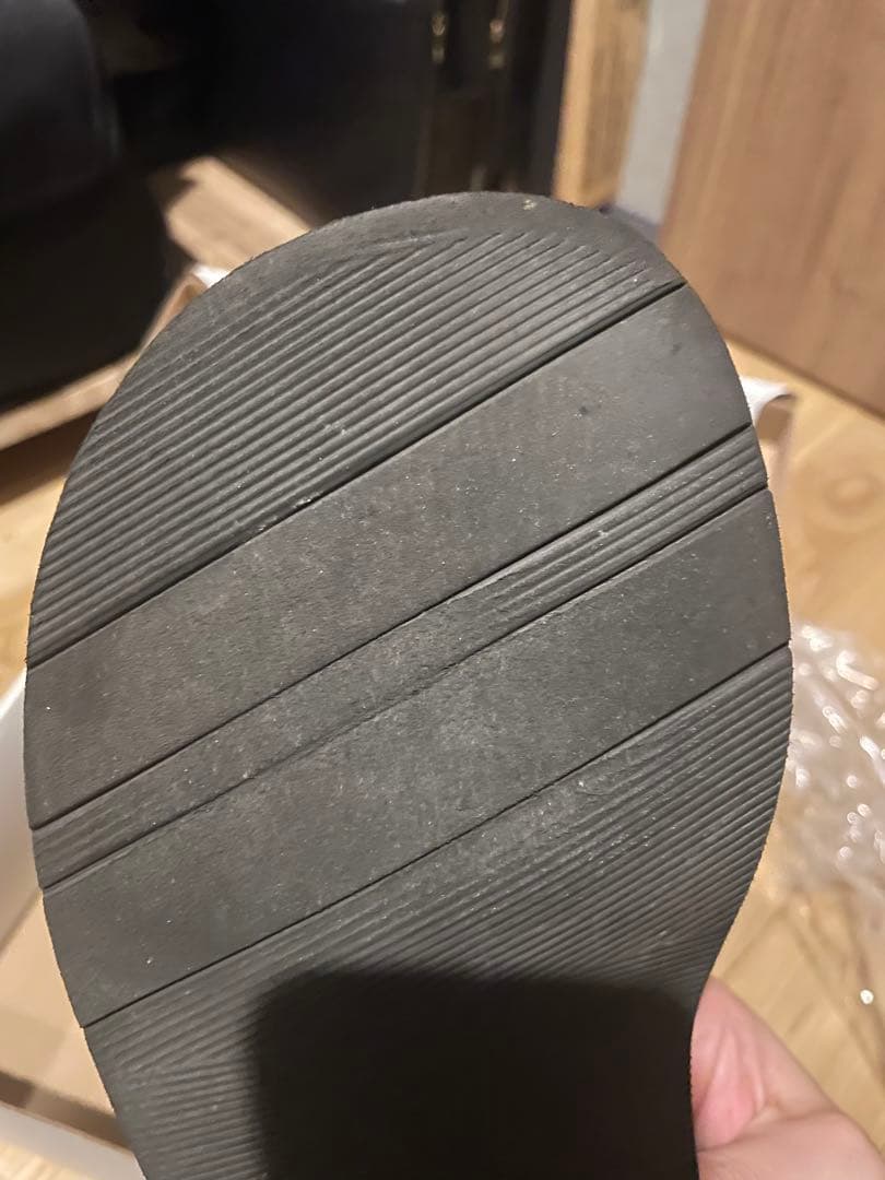 Fernand leather MIDDLE ENGLISH ブラック