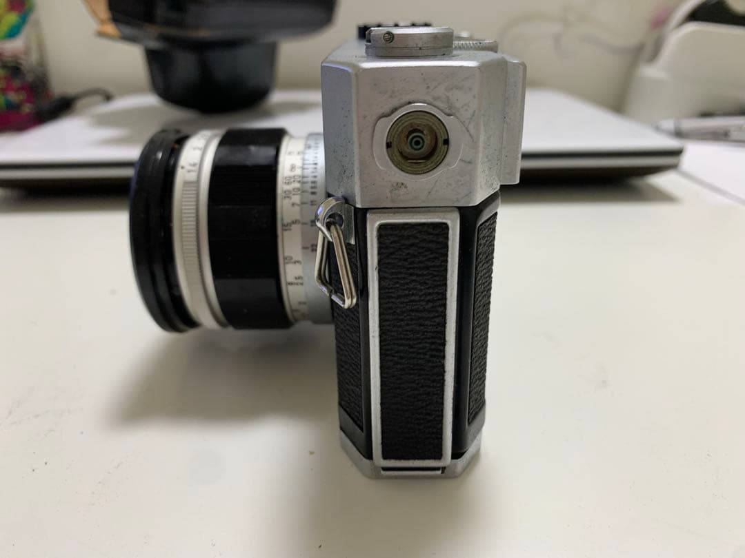 Canon 7レンジファインダーカメラ 純正 レザーケース付き キヤノンフィルム