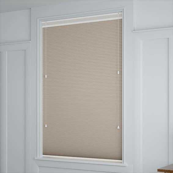 未使用　ハニカムシェード　シアーライトグレージュ　165×220