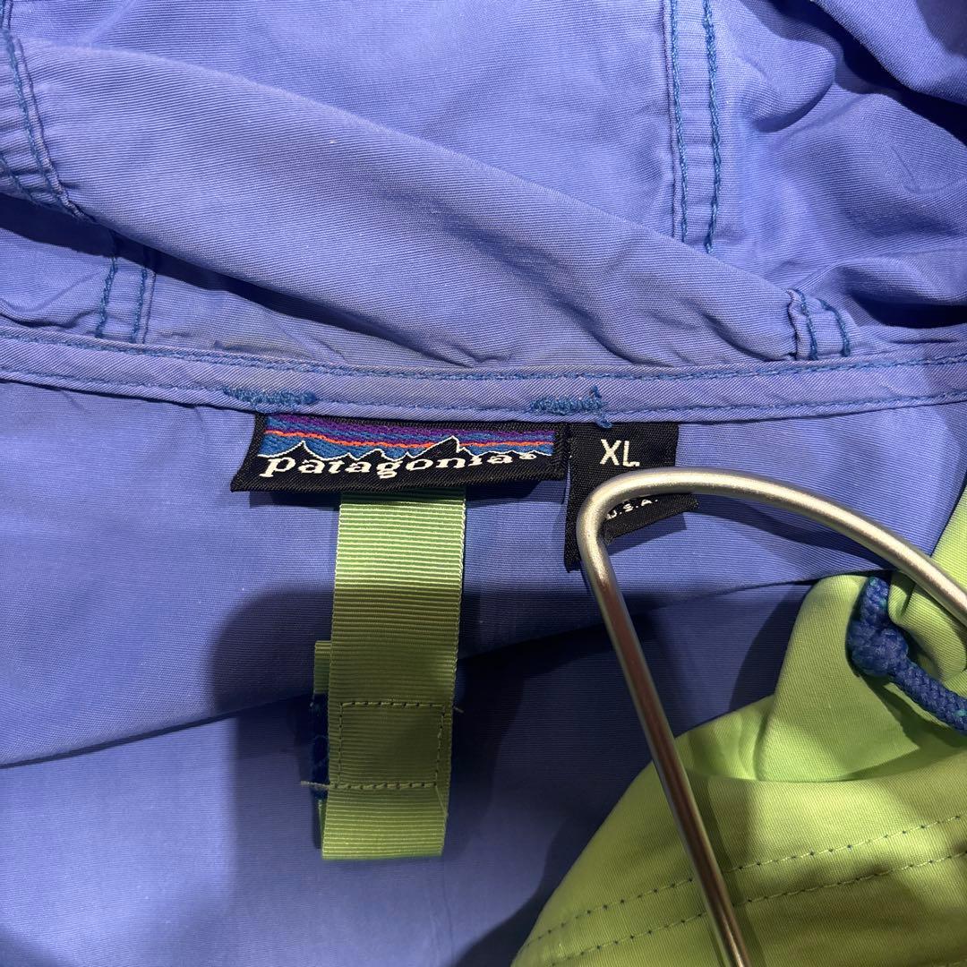 Patagonia バギーズプルオーバー ブライトブルー アメリカ製