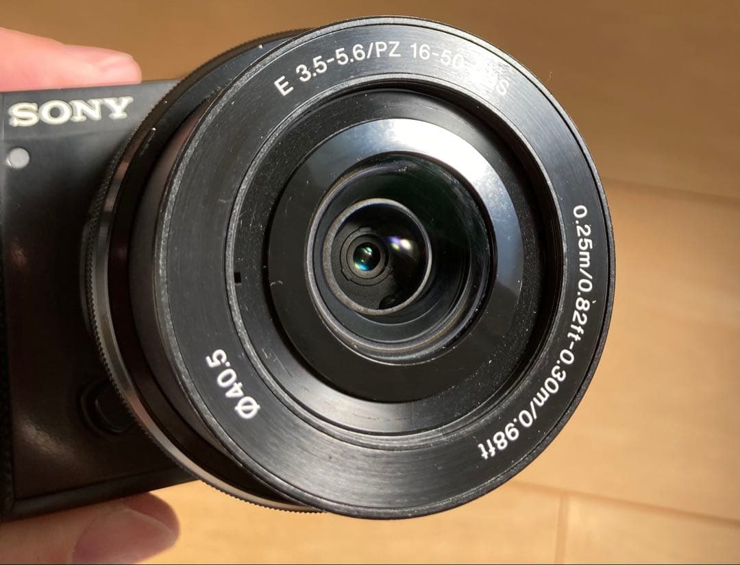 SONY VLOGCAM ZV-E10L パワーズームレンズ 黒 α7α6000