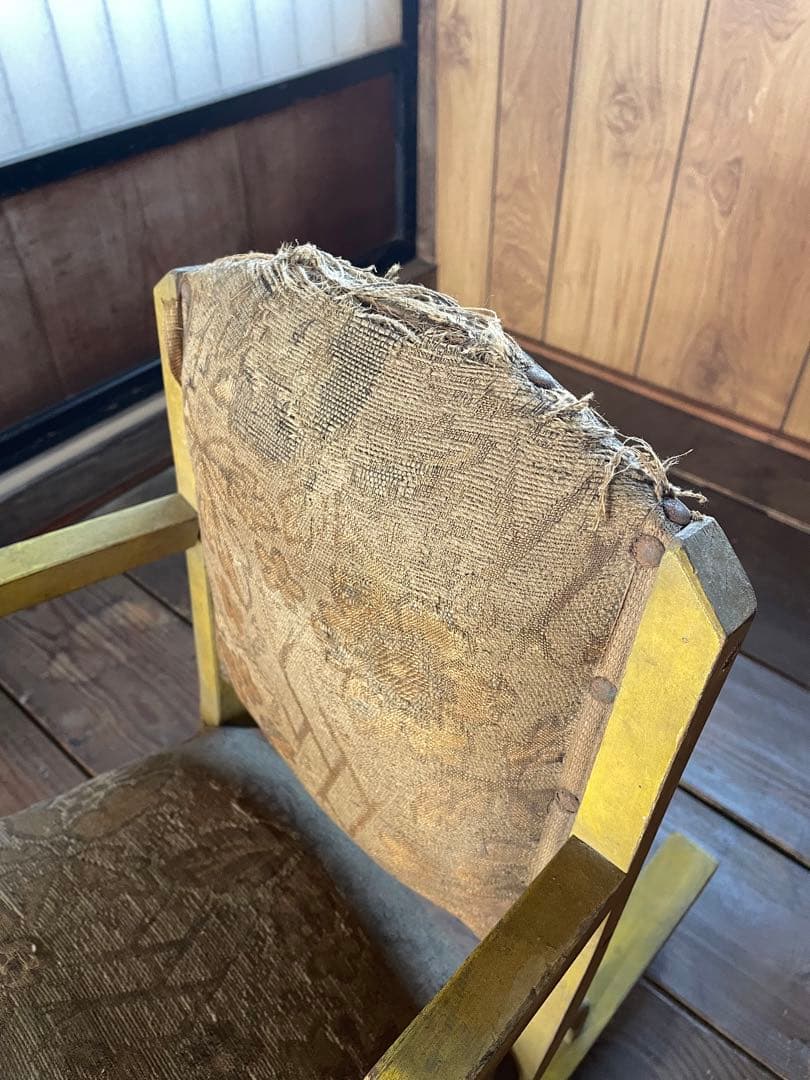 アンティーク　ドールチェア　ロッキングチェア