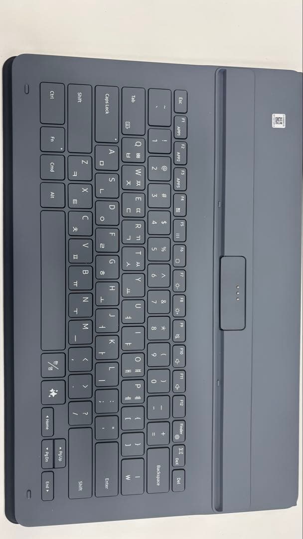 Tab S11 Ultra (韓国語)キーボードカバー グレー