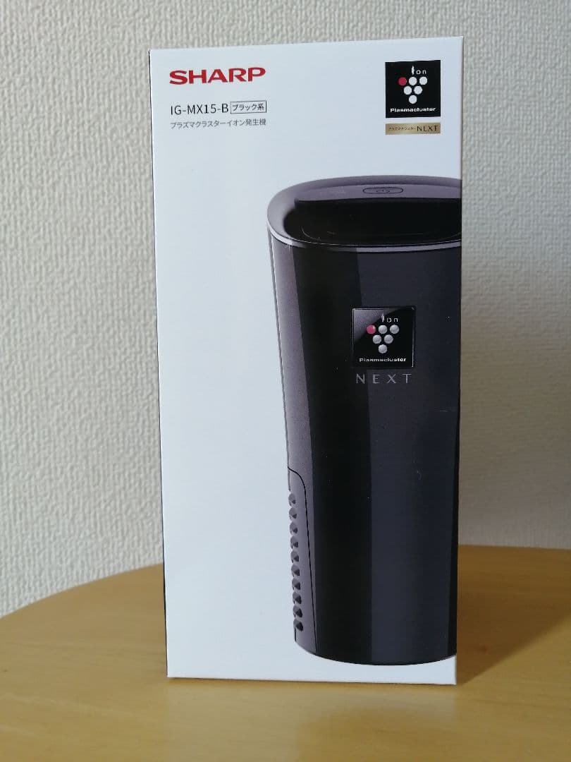 新品未使用 SHARP プラズマクラスター イオン発生機 IG-MX15-B