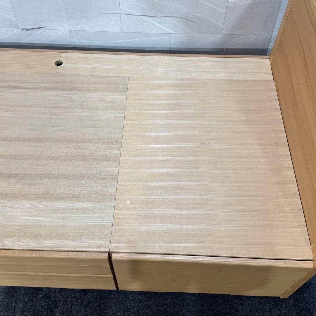 いまだ家具 ベッドフレーム シングルサイズ 収納付 大容量 格安 d4690