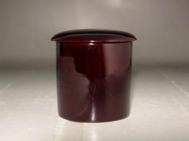 千家十職　中村宗哲　碁笥棗　鵬雲斎花押の逸品　r267