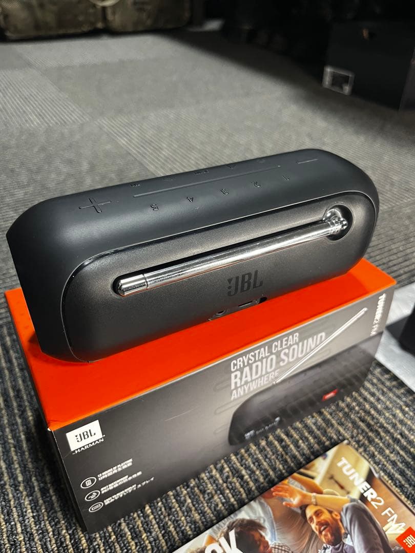 JBL TUNER 2 FM ブラック ワイヤレススピーカー