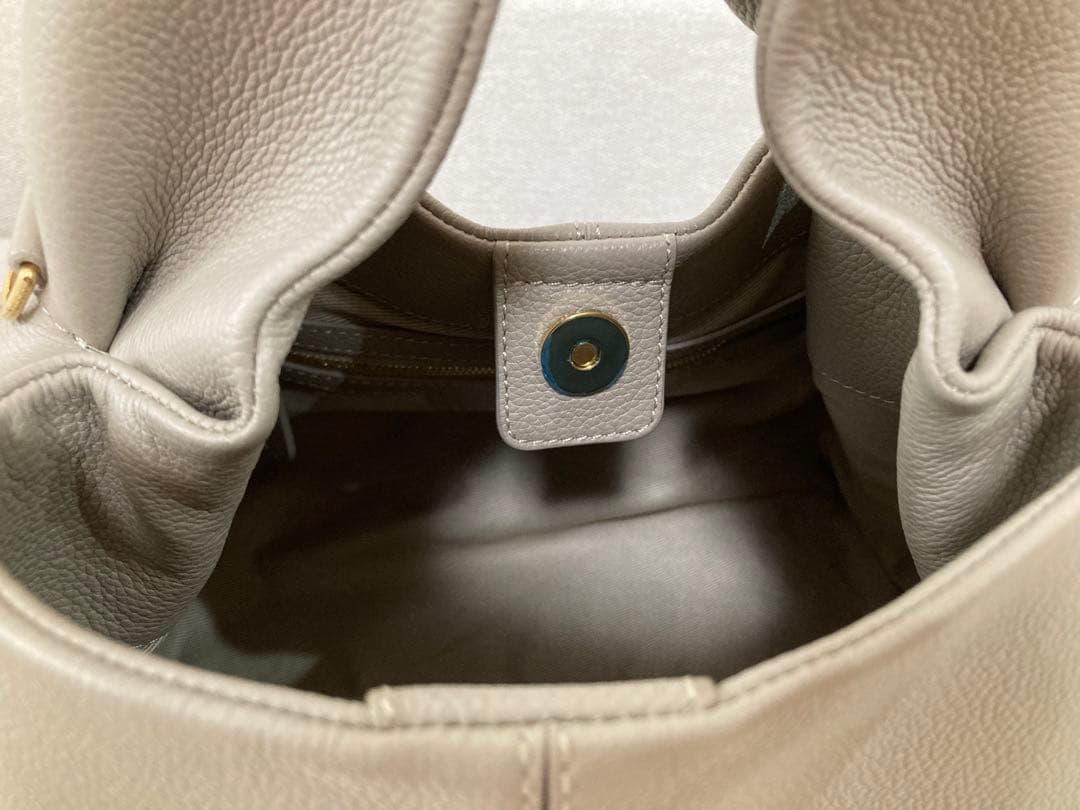 POLÈNE Neuf トープ ハンドバッグ ショルダーバッグ