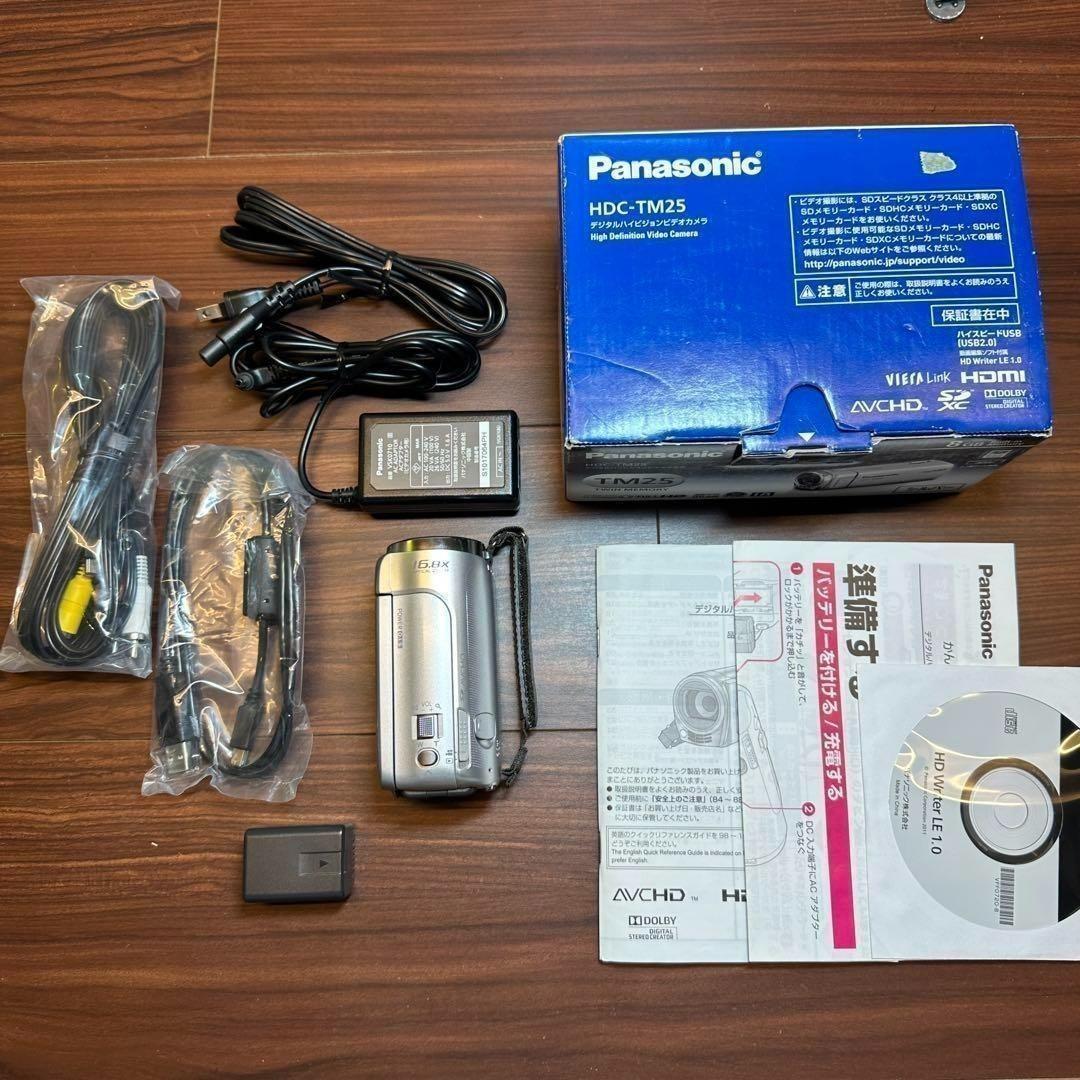 Panasonic HDC-TM25-S ビデオカメラ 2457