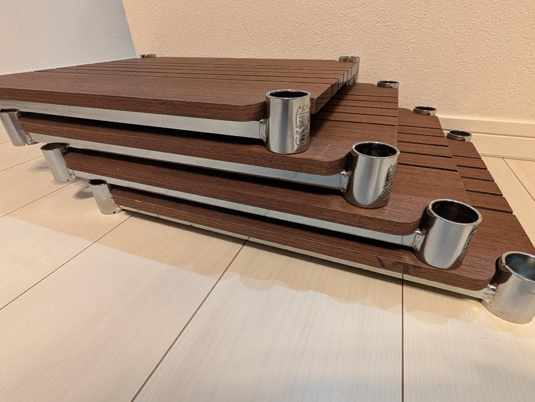 ホームエレクター ブランチシェルフ ダークブラウン 4枚 W450 × D350