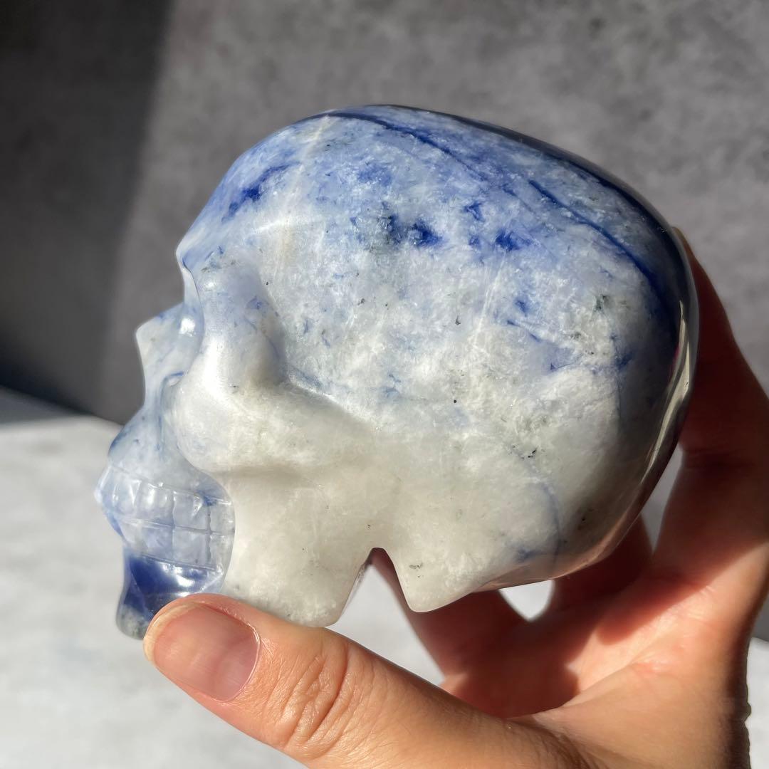 送料無料 ソーダライト ドクロ スカル UVライト