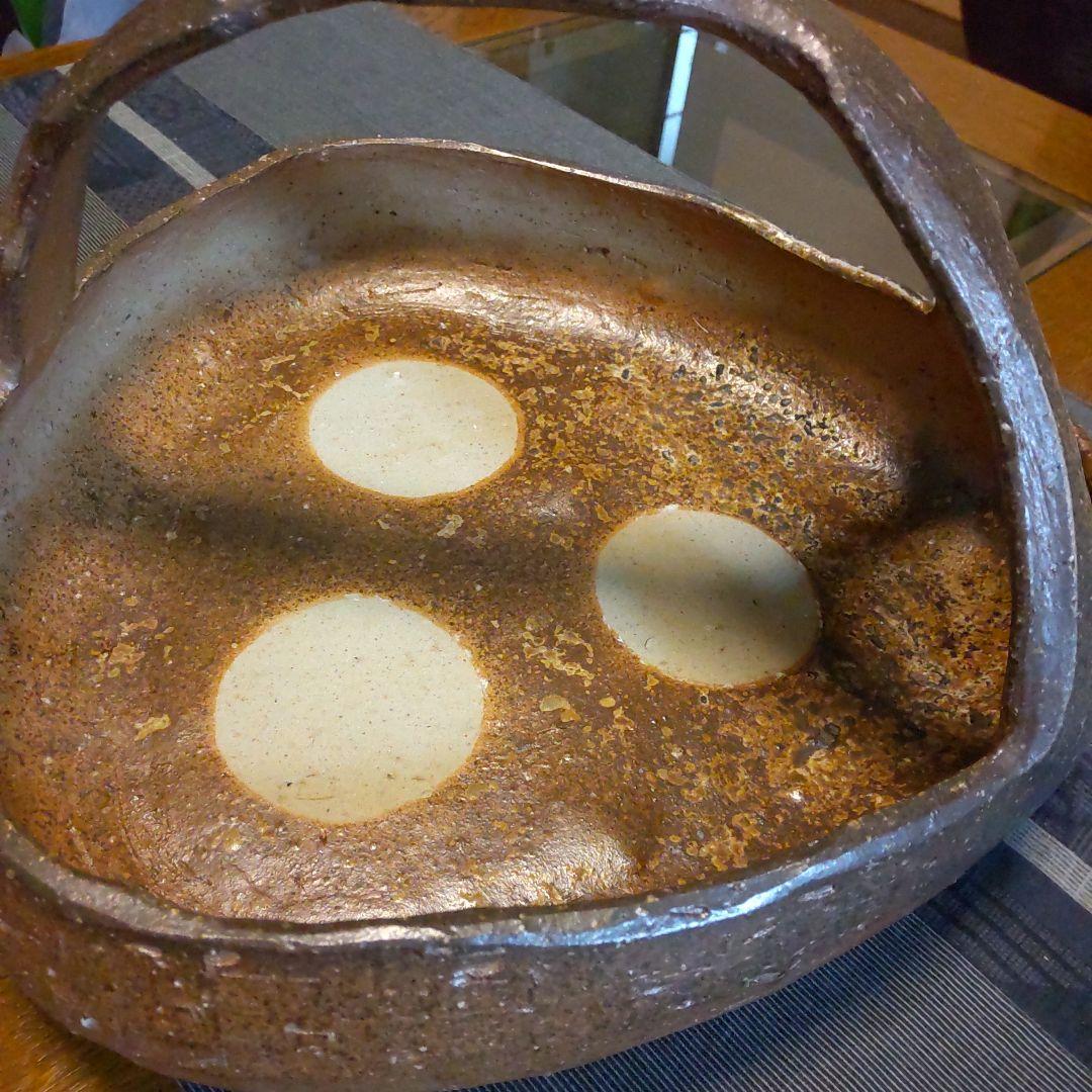 手鉢　80　備前焼