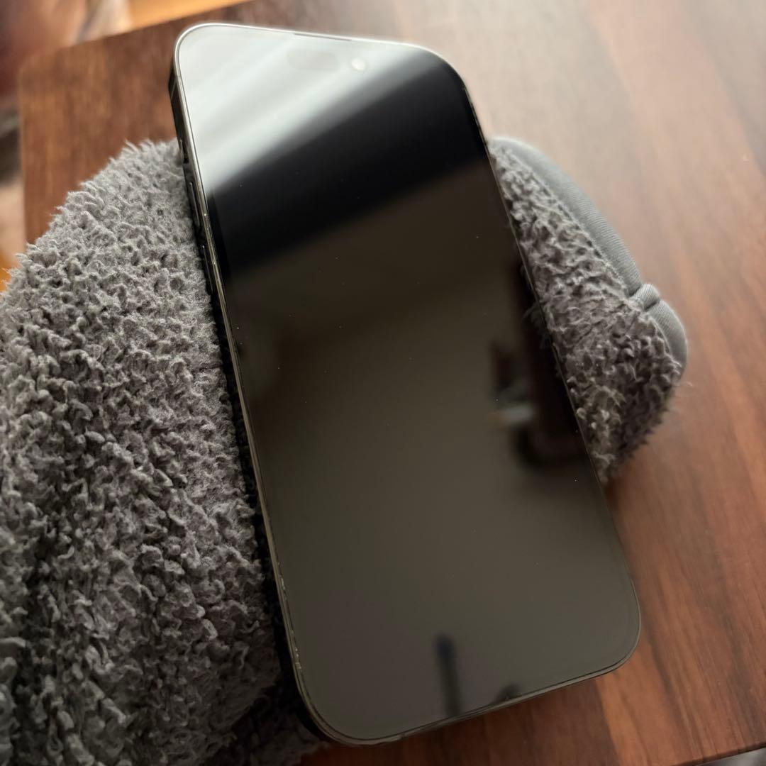 iPhone14Pro 256GB スペースブラック 本体＋箱・充電コード付き