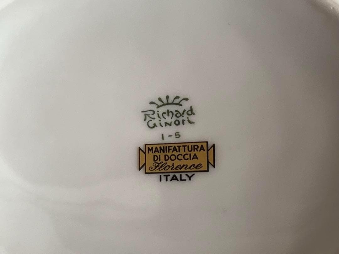 リチャードジノリ　パレルモブラウン　コーヒーセット