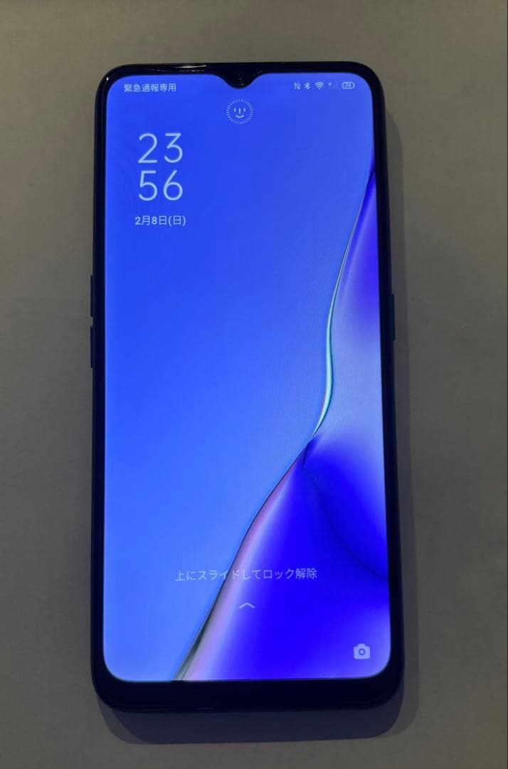 OPPO A5 2020 ブルー本体(フィルムとケース付)