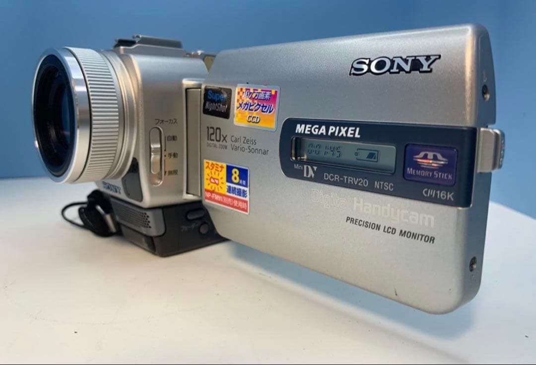 SONY Handycam DCR-TRV20 ビデオカメラ 美品 a2471